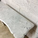 Louis XV style marble fireplace