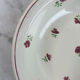 Floral plate Badonviller