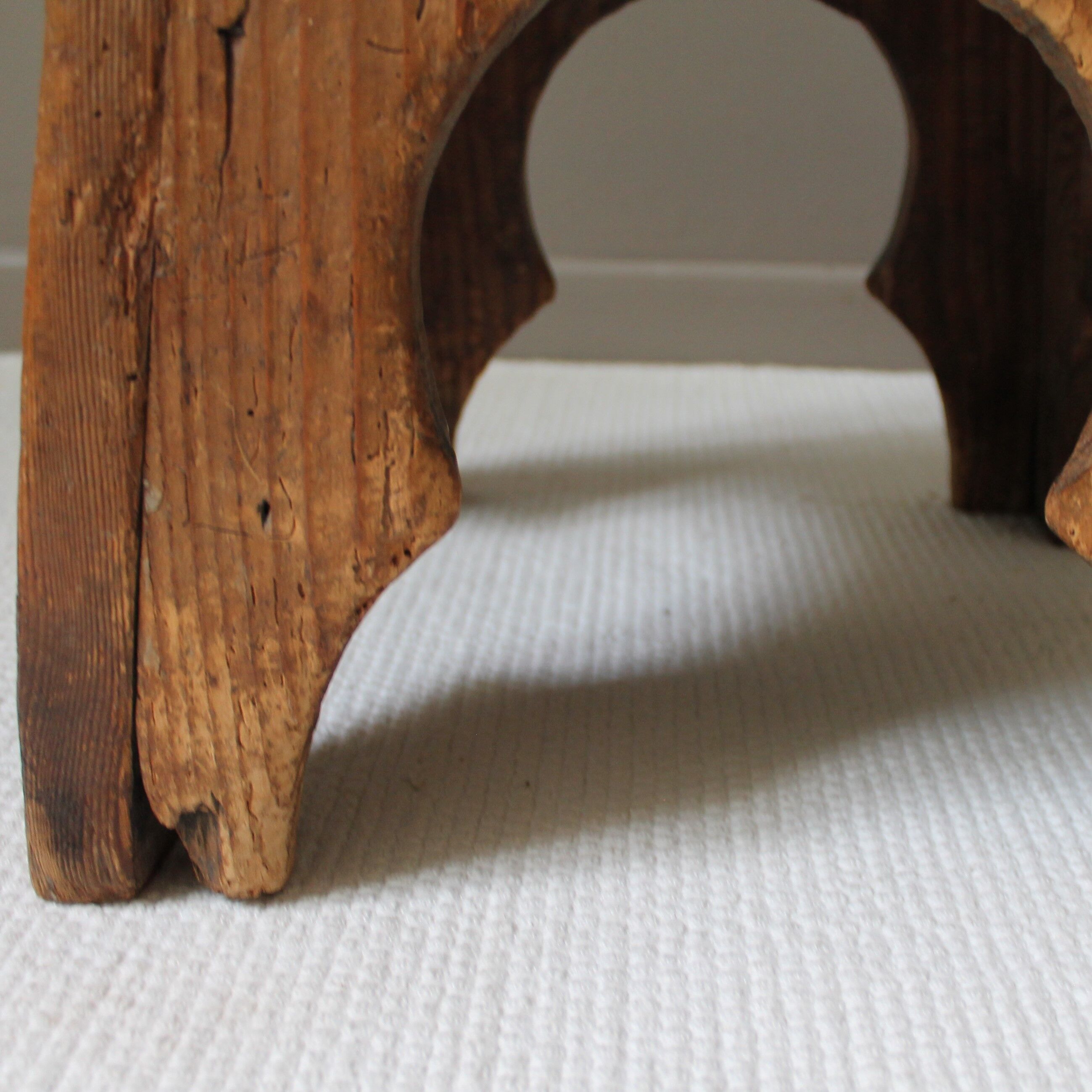 Vintage workshop stool