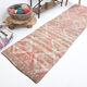 3x10 Geometric Oushak Runner Rug