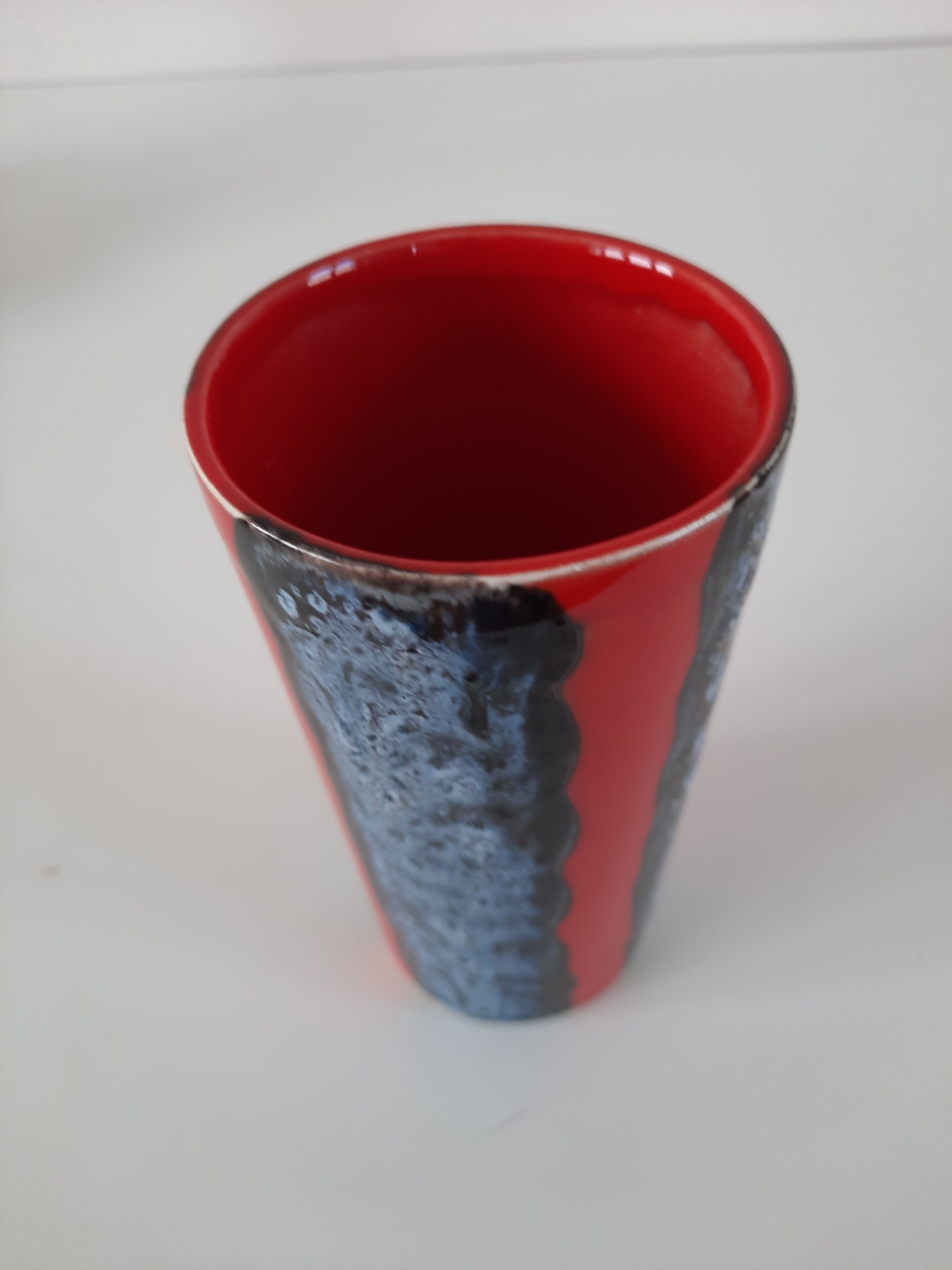 Series of 6 ceramic cups from vallauris