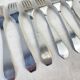 6 vintage stainless steel forks vlm italia