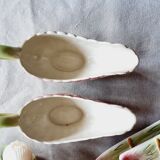 Asparagus set in slurry