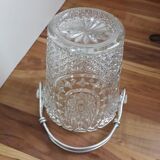 Ice bucket in crystal