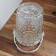 Ice bucket in crystal