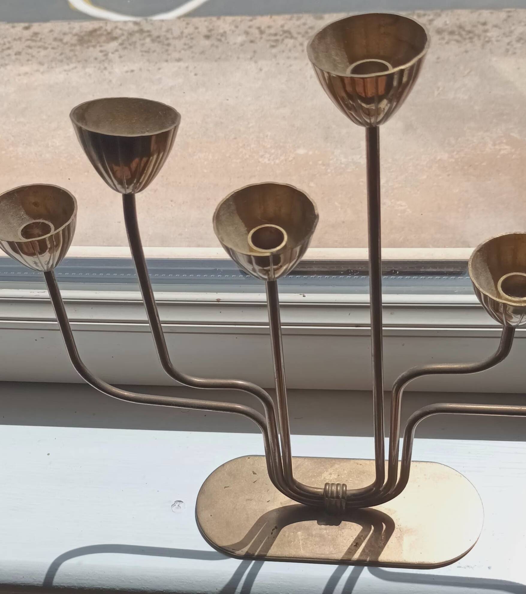 Scandinavian Chandelier Gunnar Ander – Ystad Metall Edition 1960