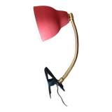 Vintage articulated clamp lamp
