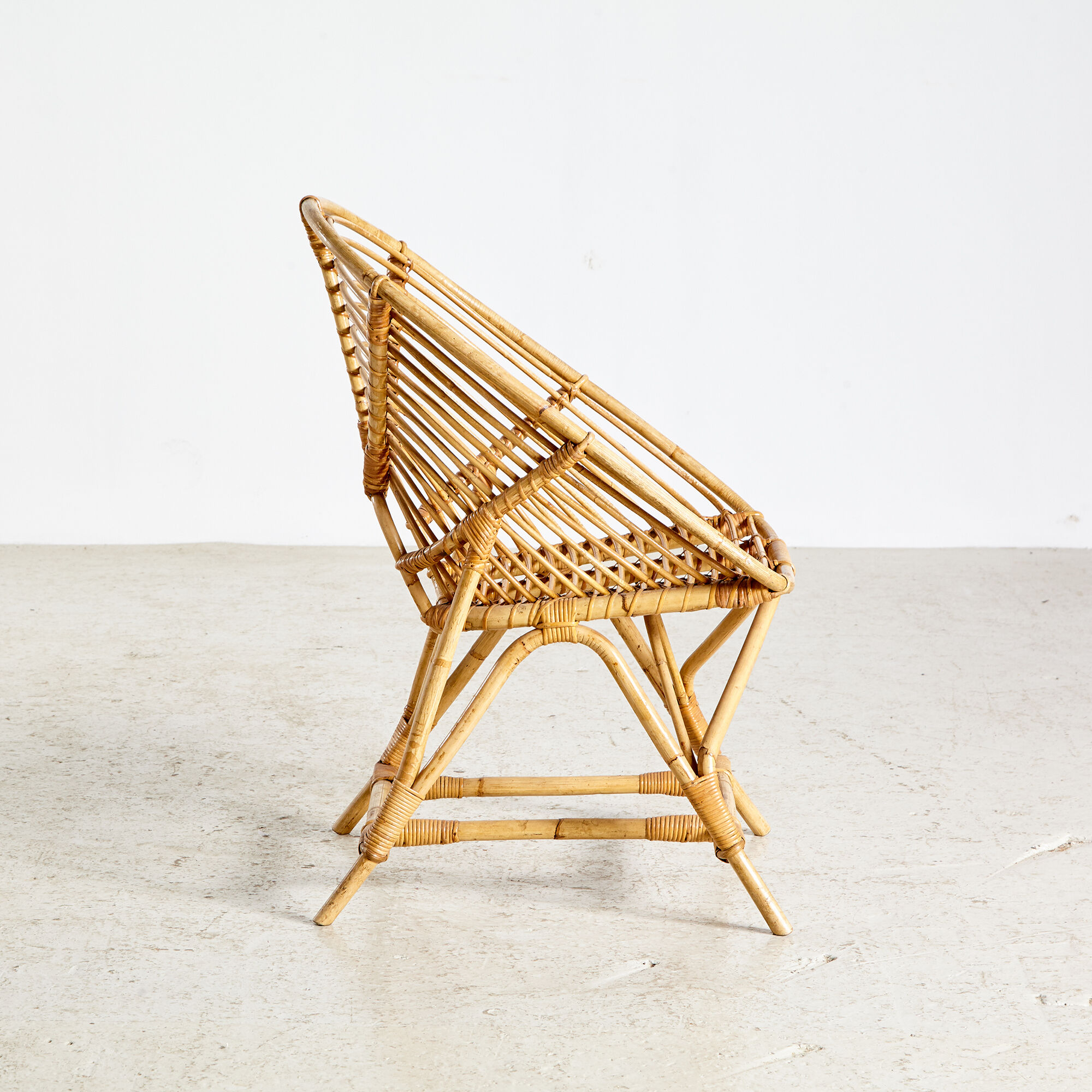 Rattan garden chair