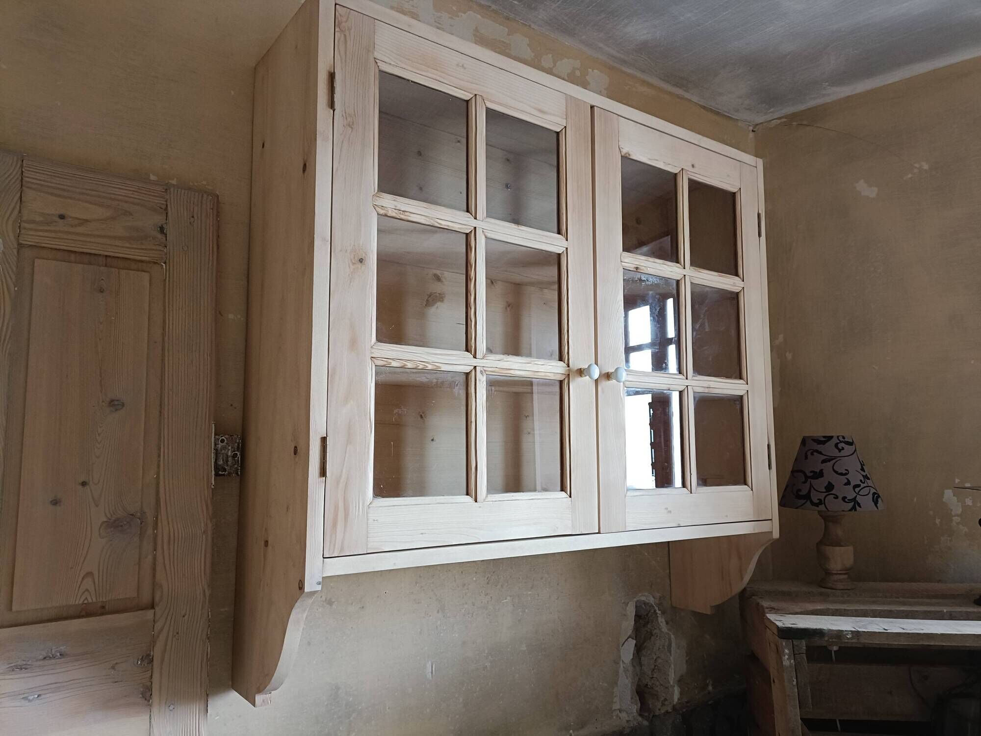 Vitrine rénovée