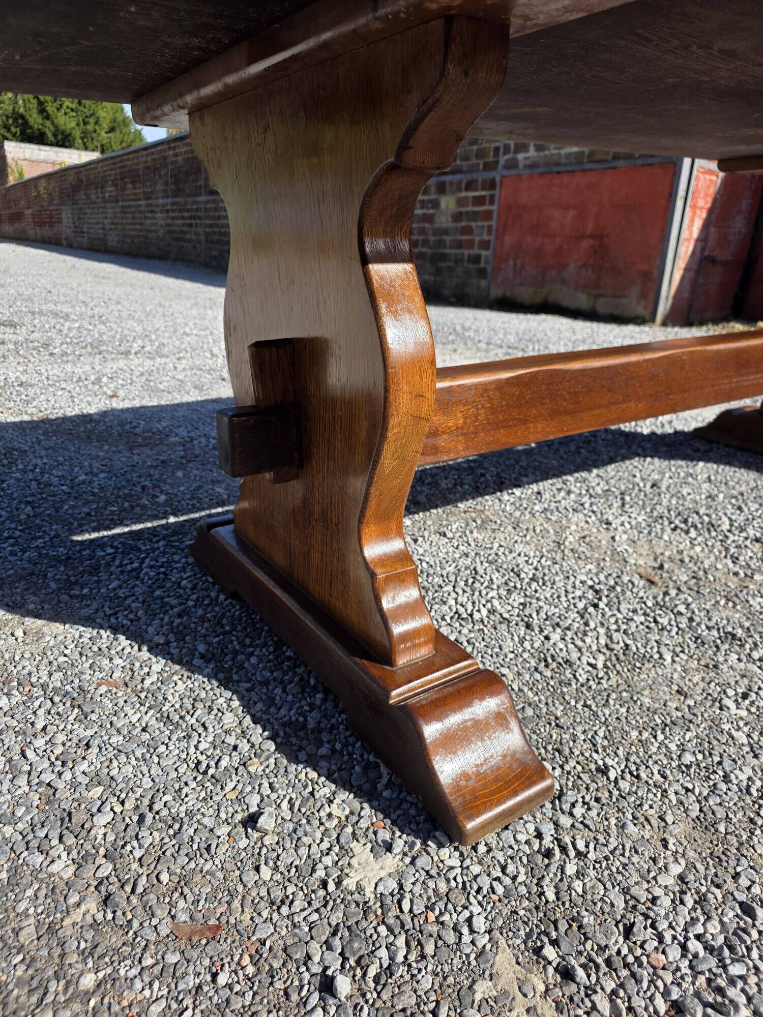 Monastery table in oak