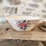Digoin Sarreguemines pink salad bowl
