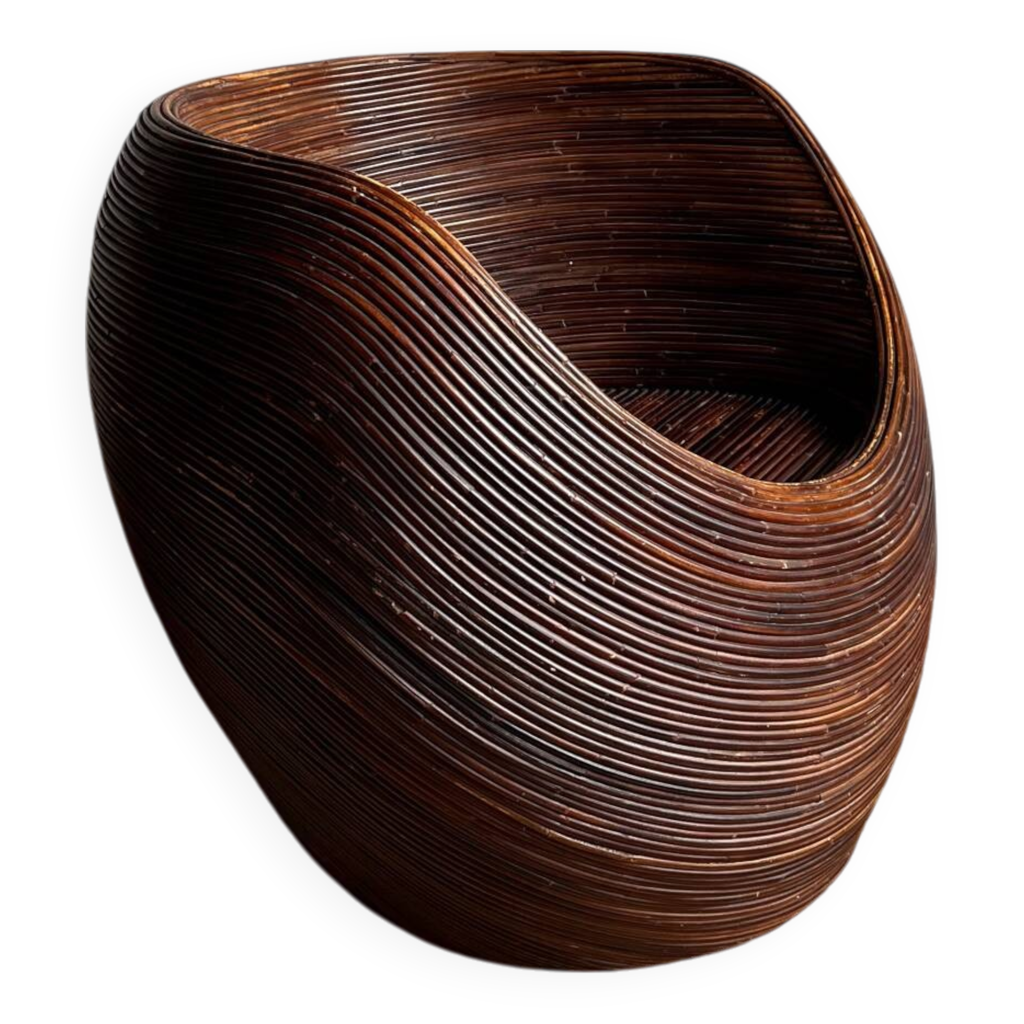 Fauteuil en rotin « Pencil reed »