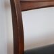 Paire de chaises scandinaves skaï noir