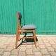 Scandinavian chair in restored solid beech
