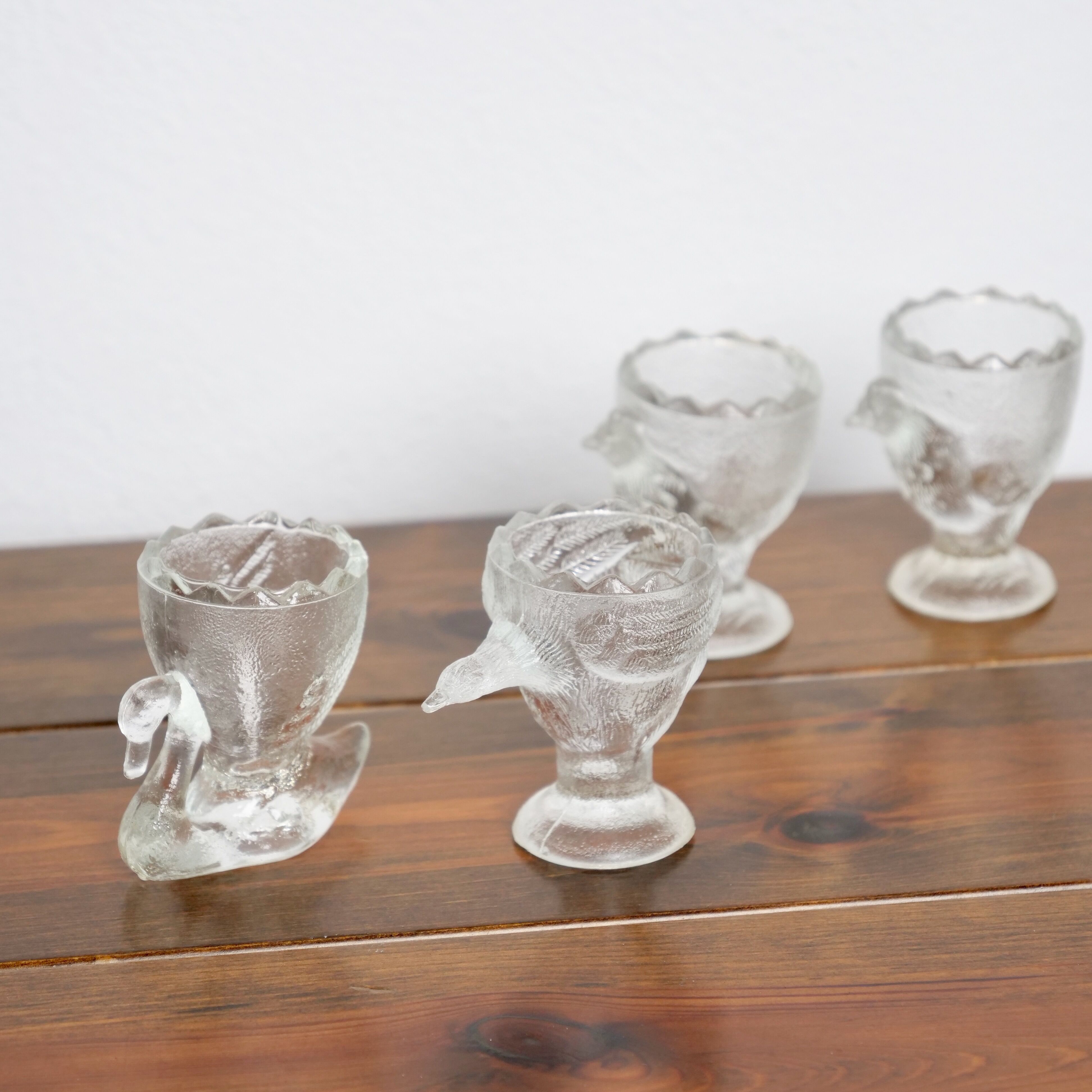 Glass shells deco farmyard