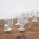 Coquetiers en verre déco basse-cour