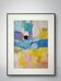 Mediterranean landscape abstract painting