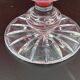 Sèvres crystal vase - signed on the base - 25.5 cm