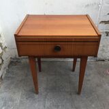 Scandinavian vintage 1960 style bedside table