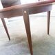 Table transformable en palissandre de rio 118cm