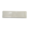Applique Holophane design 50 60-industriel verre opalin et strié lampe