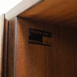 Rosewood cabinet, Danish design, 1970s, production: Omann Jun