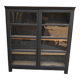 Restored antique display cabinet