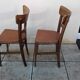 Paire de chaise vintage bistrot style BAUMANN
