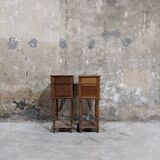Pair of art deco bedside tables
