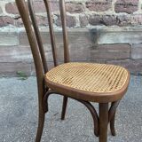 Paire de chaises viennoise bistrot café