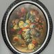 Nature morte ancienne avec des fleurs.