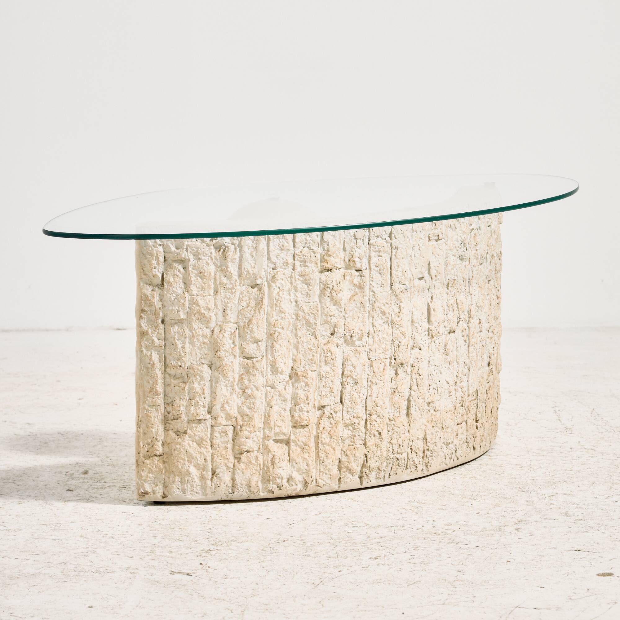 Table basse en fibre de verre