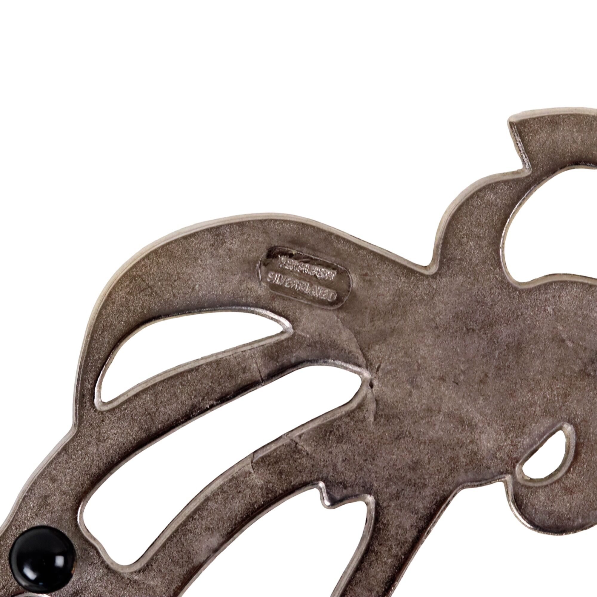 Coaster Italy in silver plated