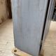 Blue patinated workshop furniture locker room