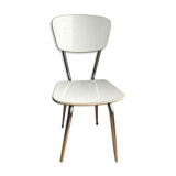 White Formica chair