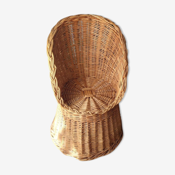Wicker children's chair