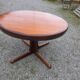 Baumann extendable teak table from the 1960s (2 extensions)