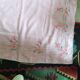 Embroidered tablecloth and 3 towels