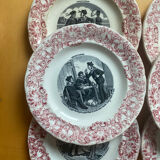 Gien dessert plate series