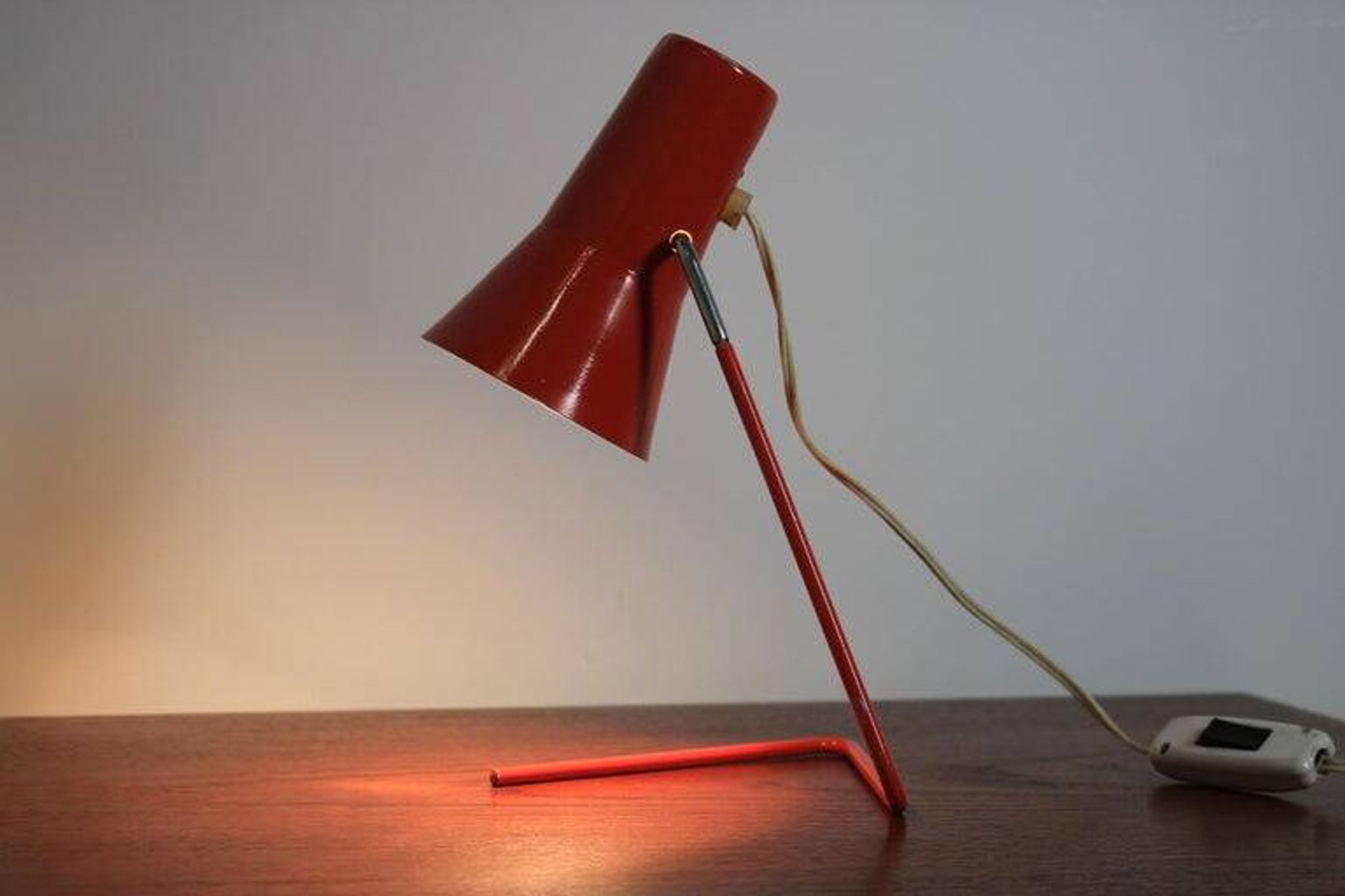 Midcentury Table Lamp Drupol, Josef Hurka, Talampa, 1960s