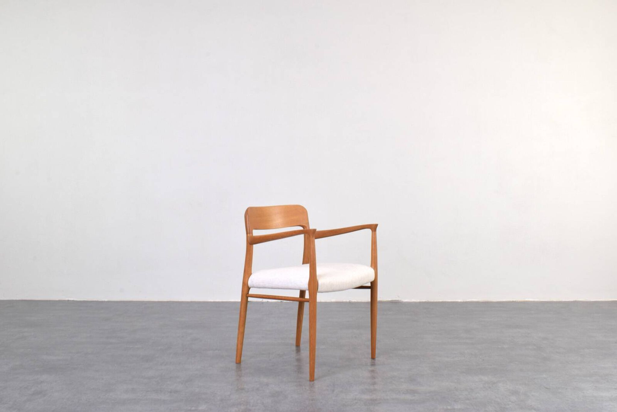 Mid-Century Model 56 Danish Dining Chair by Niels O. Møller for J.L. Møller