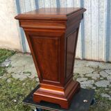 Sheath or column in mahogany Napoleon lll XlXth