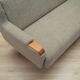 Teak sofa, Danish design, 1970s, production: Denmark