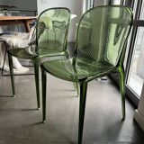 Lot de 2 chaises Kartell Thalya Vert Forêt