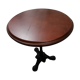 Table bistro solid wood foot cast iron