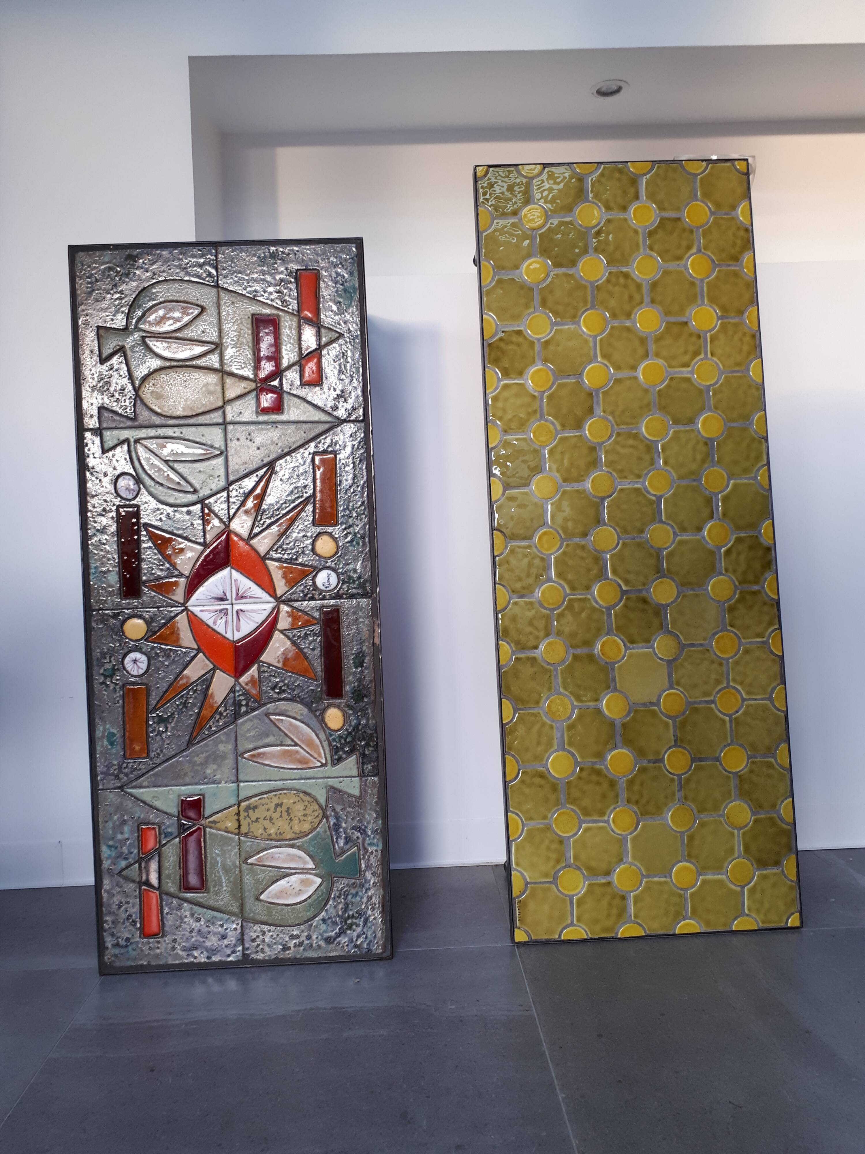 Ceramic coffee table by Corroyez 60