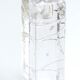 Czechoslovak bohemian crystal candle holder, 60s