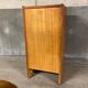 industrial furniture notary binder has vintage J-B curtain 1960S