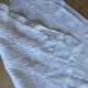 Handmade crochet antique pillowcase