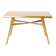 Table basse en chêne, Tchécoslovaquie Années 1960